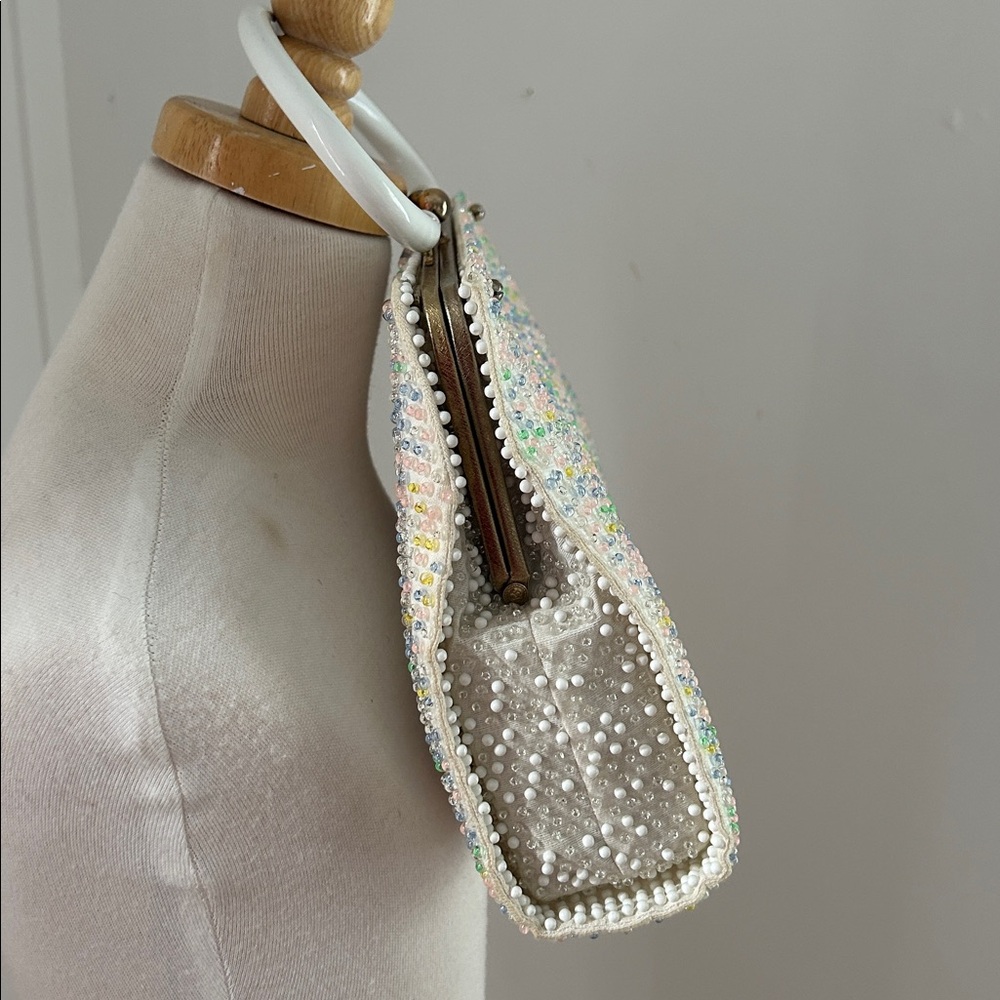 Lumured Vintage Multicolor Beaded Bag - Picture 4 of 10